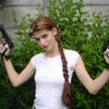 Padm en Lara Croft