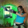 Reylie en Lara Croft