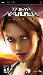 Le jeu Tomb Raider Legend sur PlayStation Portable