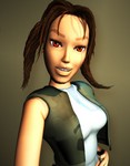 Lara Croft  16 ans