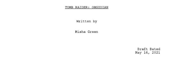 Tomb Raider Obsidian